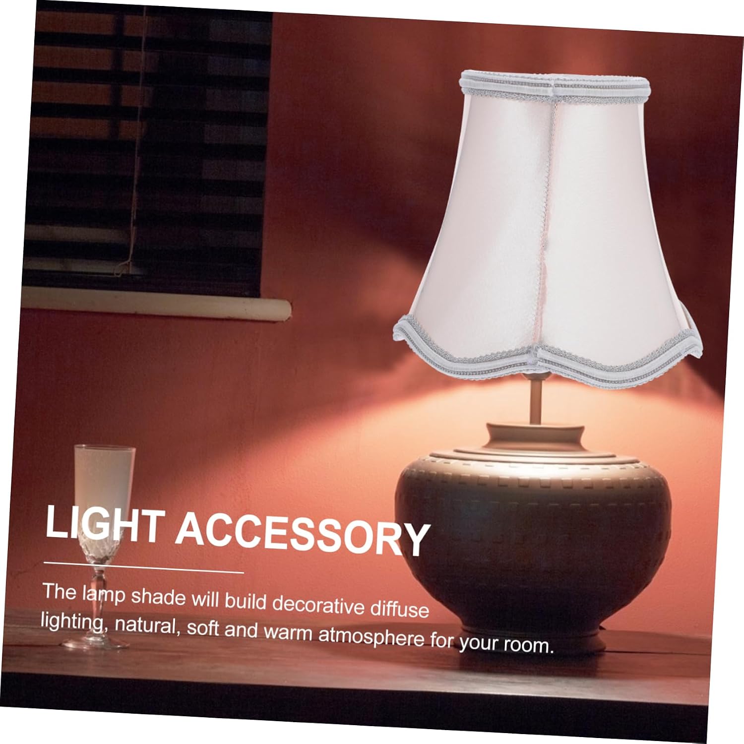 Cabilock 1pc Chic Fabric Lampshade Thicken Light Cover for Wall Ceiling Floor Lamps Versatile Home Decor Accessory for Living Room Bedroom Study