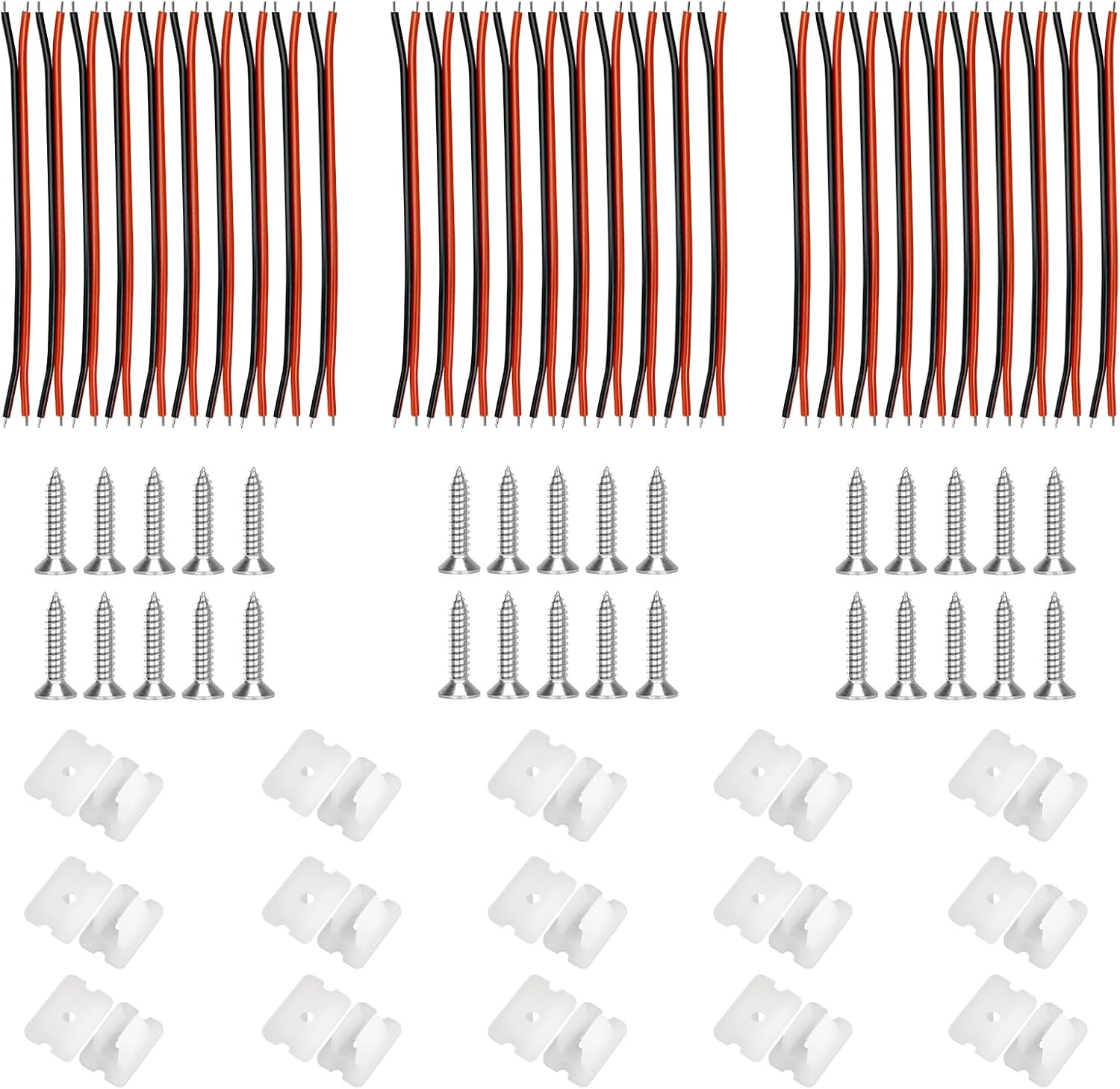 Amazon.com: Lamomo Led Neon Strip Lights Mounting Clips, 6x12mm Solo ...