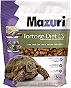 Mazuri Low Starch Tortoise Diet, for African Spurred/Sulcata, Desert, Egyptian, Galapagos, Gopher, Greek, Leopard, Pancake, Radiated or Yellow-Footed Tortoise, 12 oz