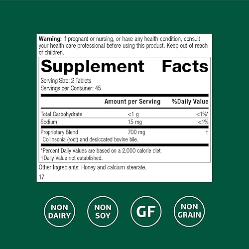 Vista 2 de Standard Process Inc. Cholacol - Gallbladder Support Supplement - Fat Digestion Supplement for Digestive Health & Bile Support - Gluten-Free