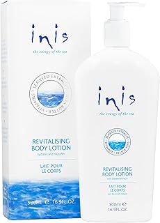 Inis the Energy of the Sea Revitalizing Body Lotion for Women and Men - Body Moisturizer with Vitamin E & Shea Butter - 16.9 Fl Oz