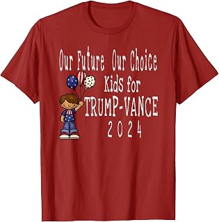 Kids Children Support Trump Election 2024 T-Shirt
