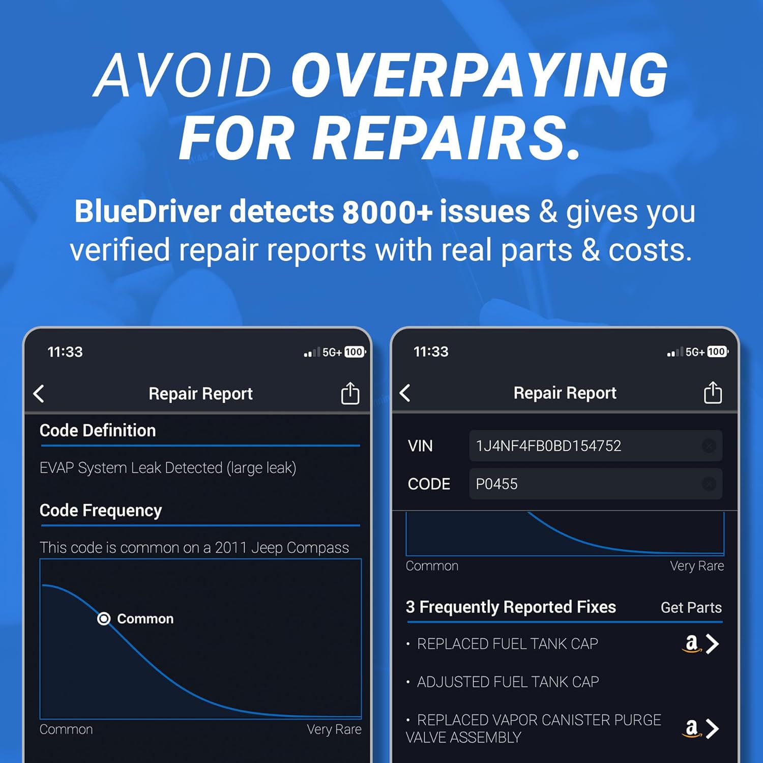 BlueDriver Pro Next Gen OBD2 Scanner – Bluetooth Car Code Reader for iPhone & Android – No Subscription, Multiple Car Scan Tool, Diagnose 8000+ Car Issues on Vehicles 1996+