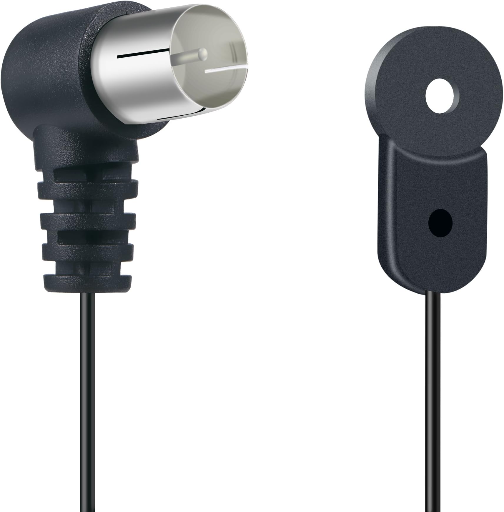 Ancable FM Antenna for Stereo Receiver Indoor, FM Radio Antenna 75 Ohm UNBAL F Type Male Coaxial Cable Wire Antenna for Yamaha Onkyo etc Table Top Home Stereo Receiver Radio Receiver Antenna