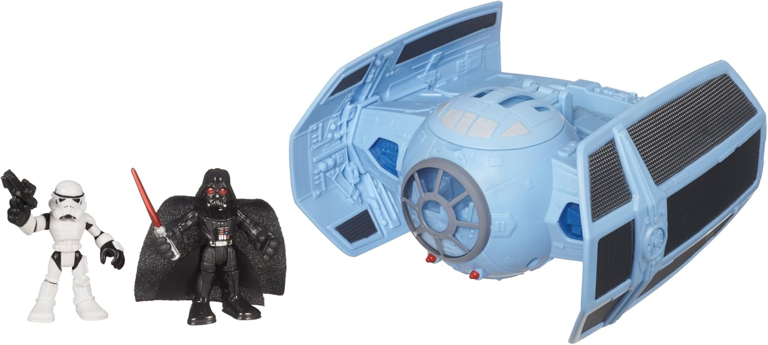 Playskool Heroes, Star Wars, Jedi Force, Darth Vader's Tie Fighter with