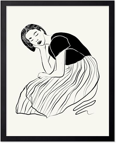 Miniatura 49 de Poster Master Póster de Groovy Woman – Impresión retro de moda – Arte de línea – Arte minimalista – Arte moderno – Arte abstracto – Arte en blanco y