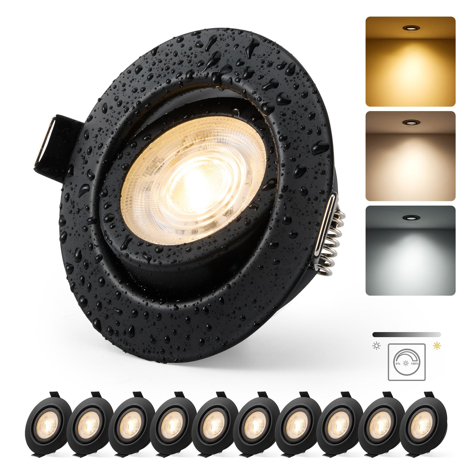 HOMEOW LED Einbaustrahler