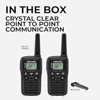 Amazon.com: Midland® T10 X-TALKER Two-Way Radios - 22