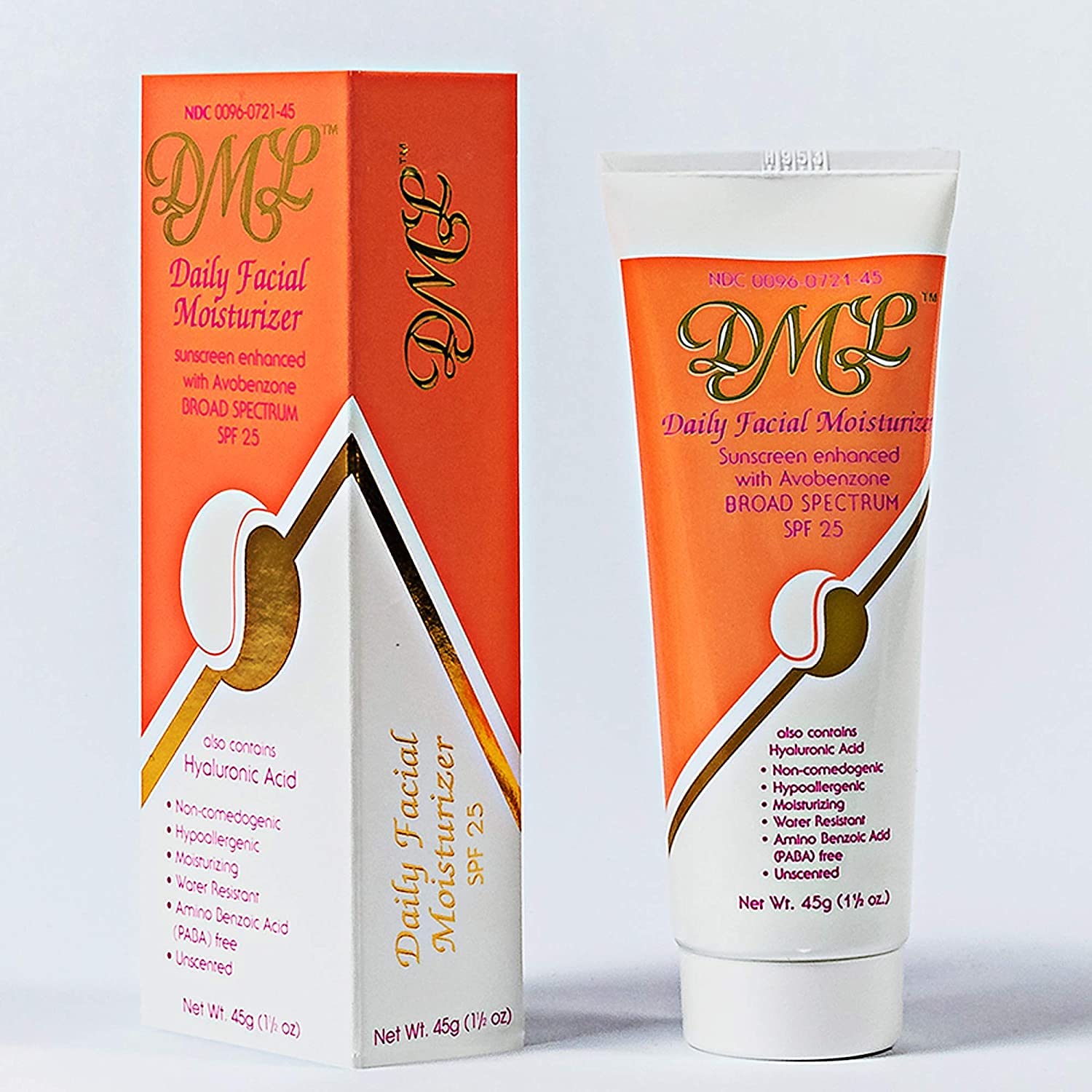 Amazon.com: DML Facial Moisturizer SPF 25, 1.5 Oz (3 Pack)  (SG_B0064JD6VQ_US) : Beauty & Personal Care