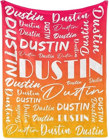 Name Blanket Personalized Name Blanket Customized Blanket with Name Text for Adult Kid Birthday Christmas Mothers Fathers Valentines Day Gift