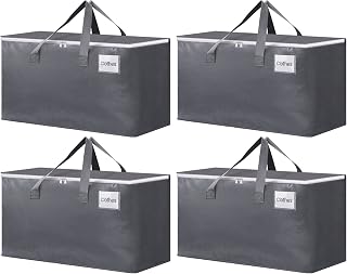 BlissTotes Large Moving Bags, Storage Bags, 93L-4 Pack