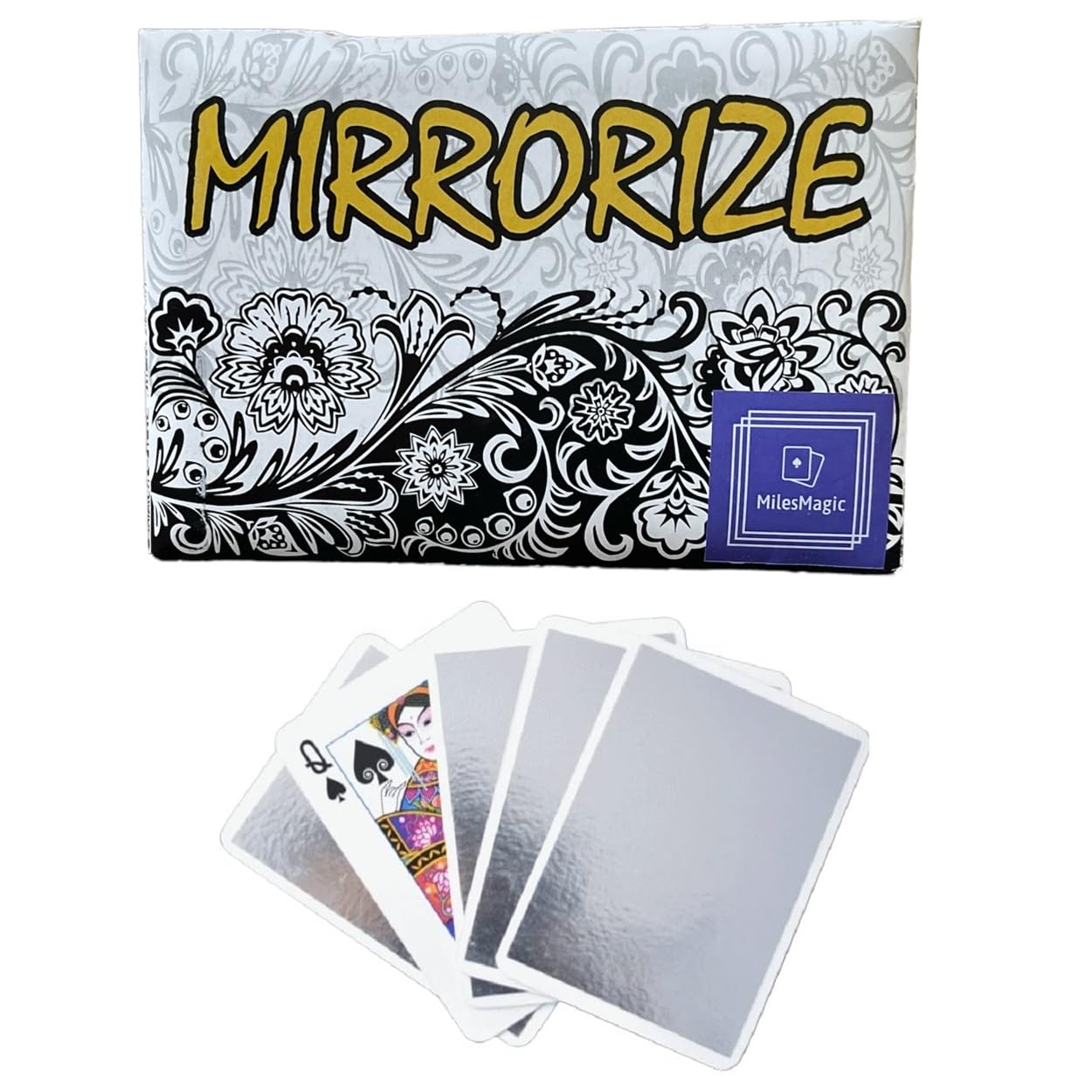 Amazon.com: MilesMagic Magician's Mirror Cards Gimmick | Mind