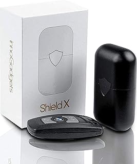 innoGadgets® Keyless Go Schutz für Autoschlüssel | TÜV geprüfter Car Key Signal Blocker aus eloxiertem Aluminium | RFID Bo...