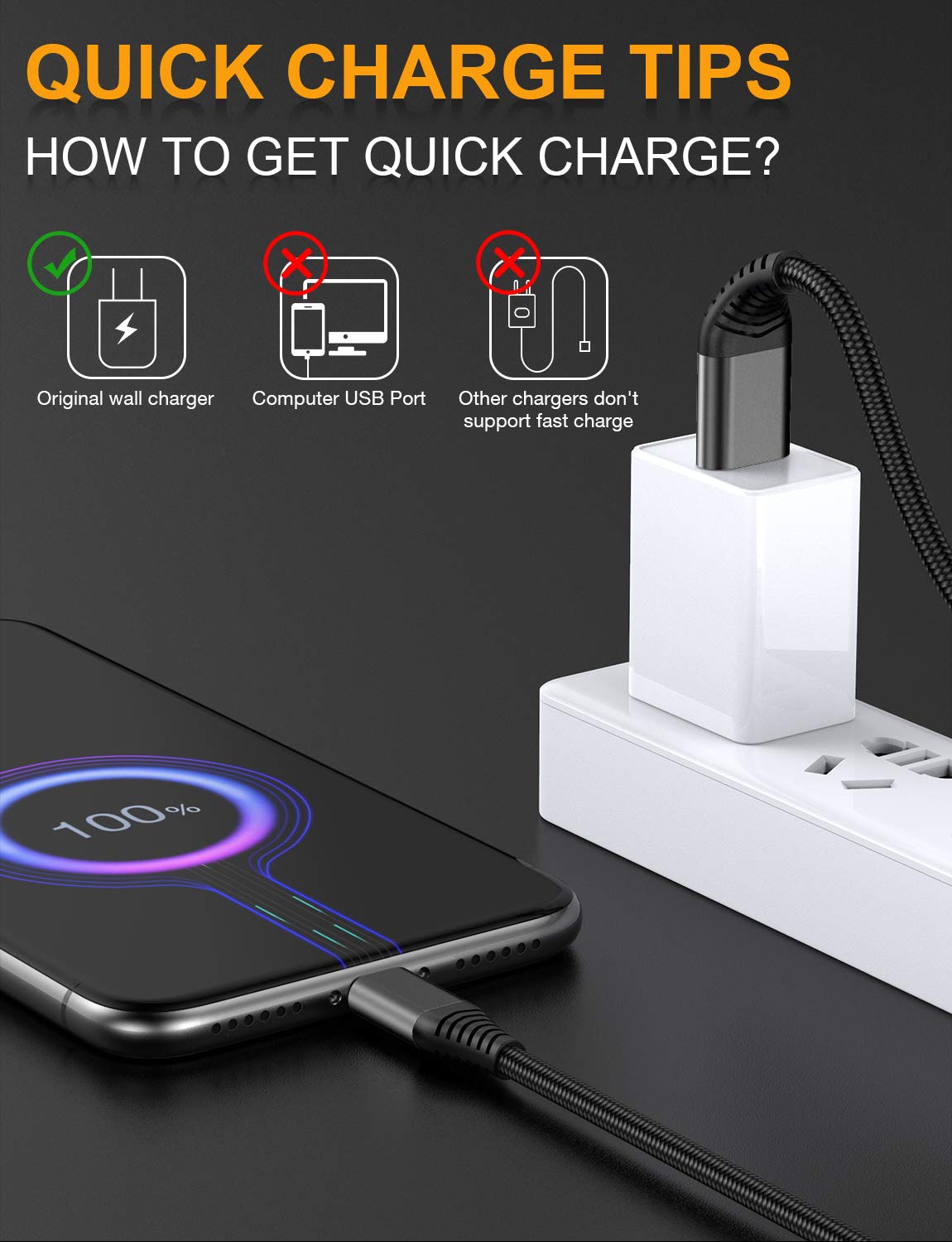 OULUOQI USB Type C Cable