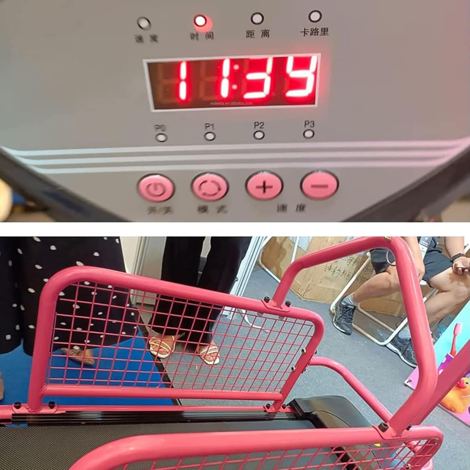 Cinta de Correr para Perros Grandes, Cinta de Correr para Mascotas, Ejercicio para Cachorros en Interiores, Equipo de Entrenamiento para Perros con una Carga máxima de 80 kg