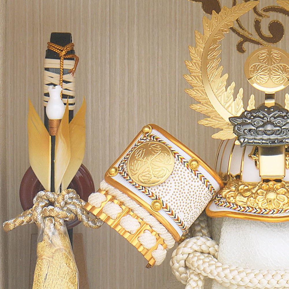 Amazon | 五月人形 お祝い 初節句 コンパクト 兜飾り 額飾り ケース