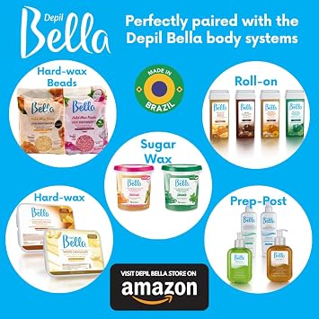 Depil Bella Post Waxing Oil Moisturizing Remover | Cotton Seed Oil for Soft and Smooth Skin | 500ml