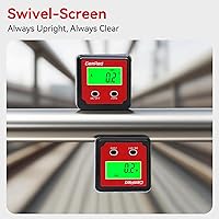 Vista 3 de GemRed 82412 Medidor de Ángulo Digital (Luz Trasera Verde)