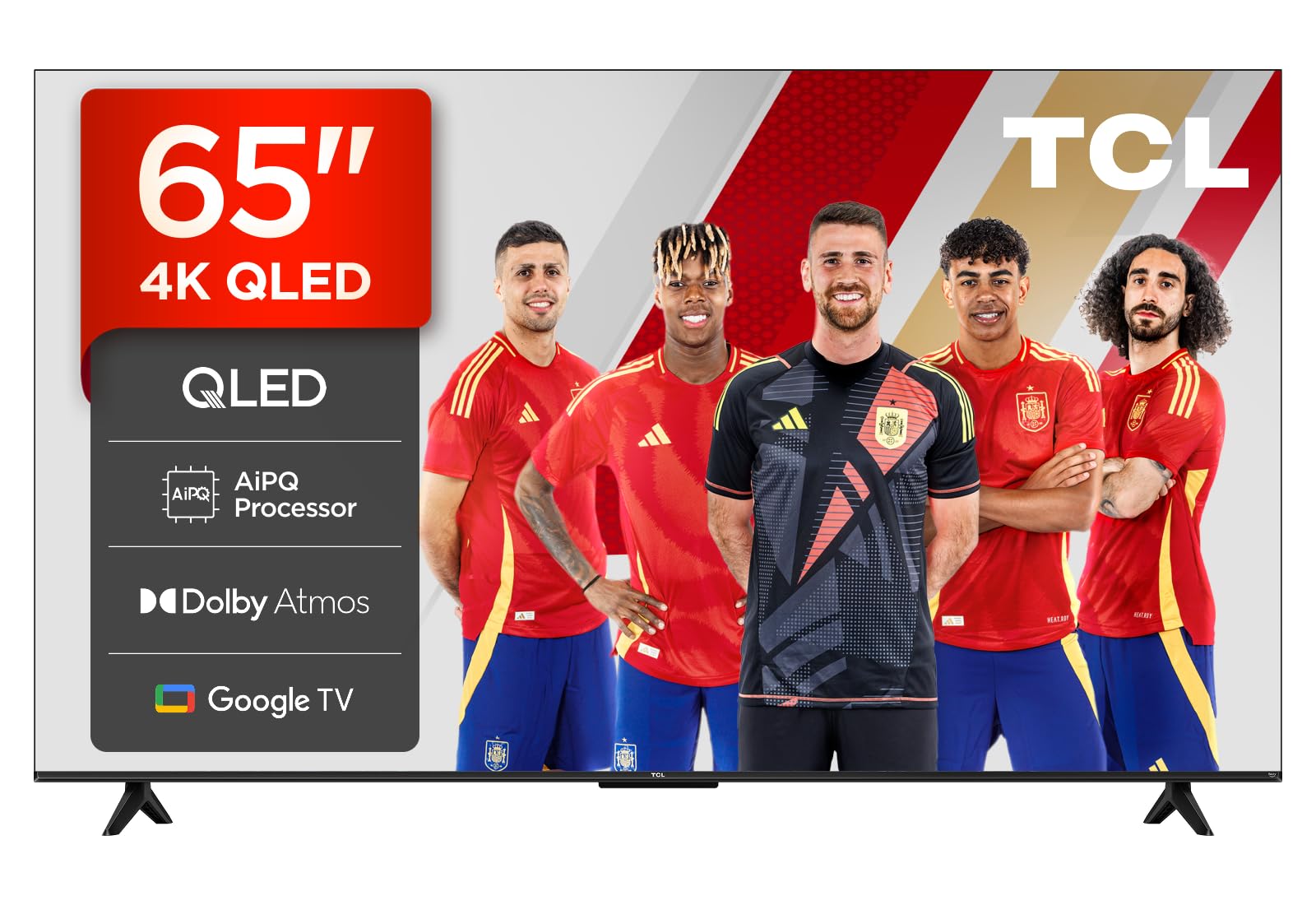 TCL 65T69C - TV QLED 65 (165 cm) - 4K UHD 3840x2160 - HDR10+ - Android TV - 3xHDMI 2.1 - WiFi