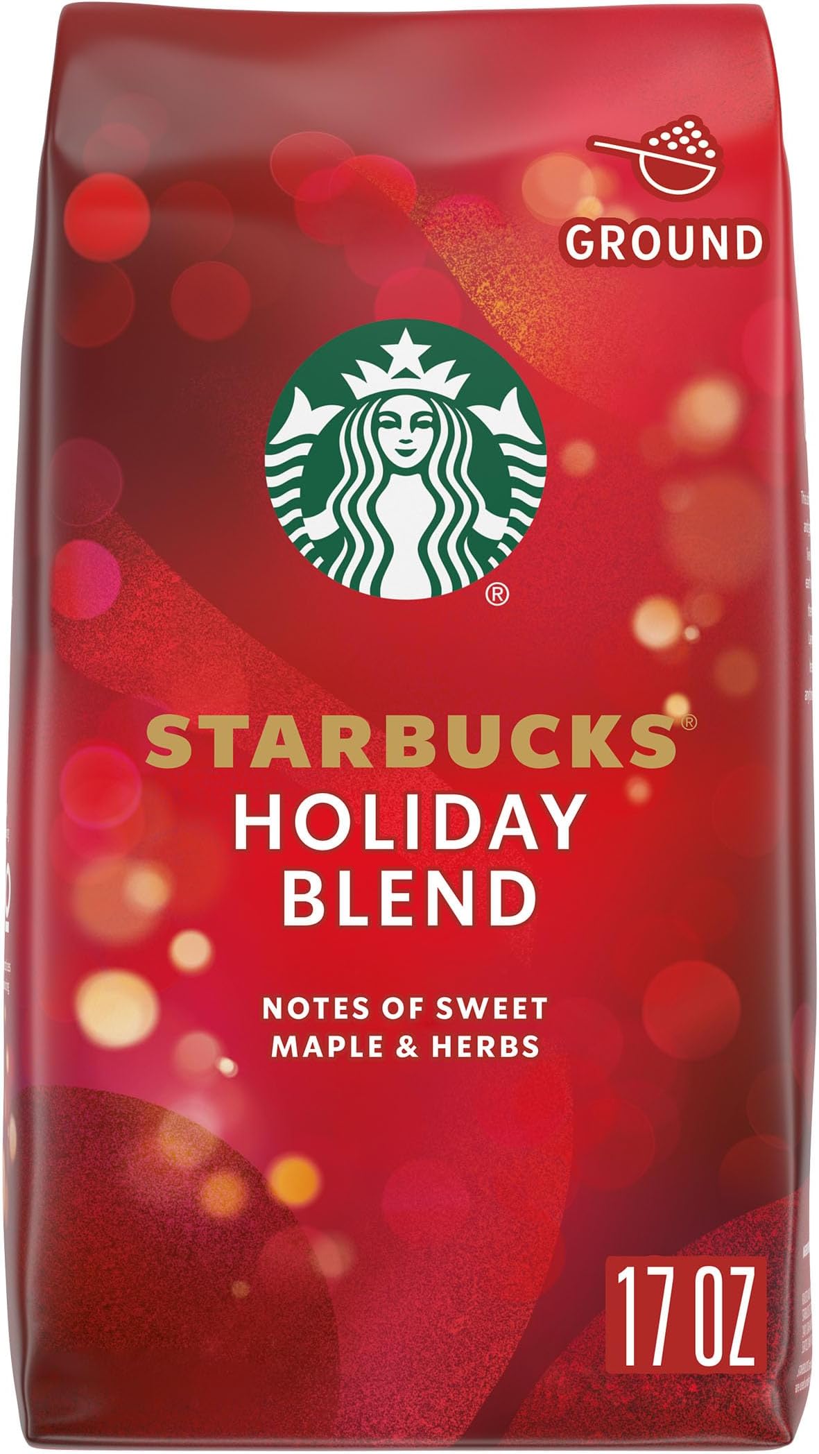 Starbucks Holiday Blend Ground Coffee