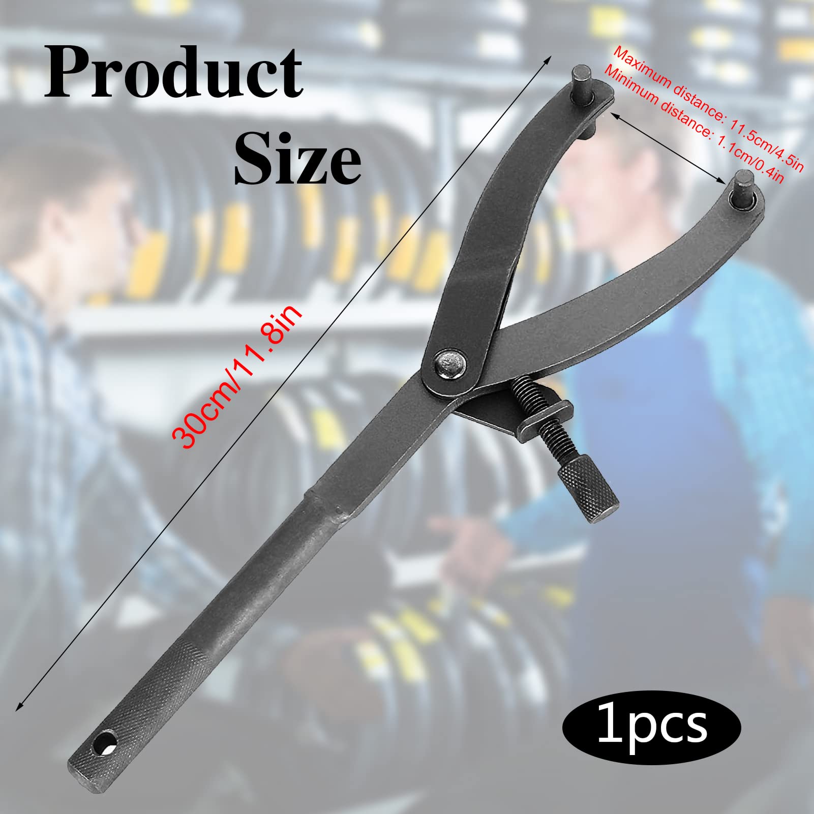 Chiave Per Frizione Volano Motocicletta - Strumento Regolabile Per Rimozione Frizione Scooter - Foto 7