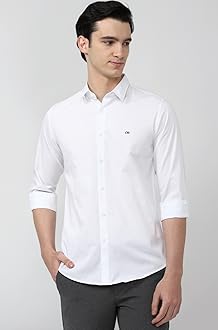 Men’s Slim Fit Full Sleeve Casual Shirt in Twill Weave Cotton
