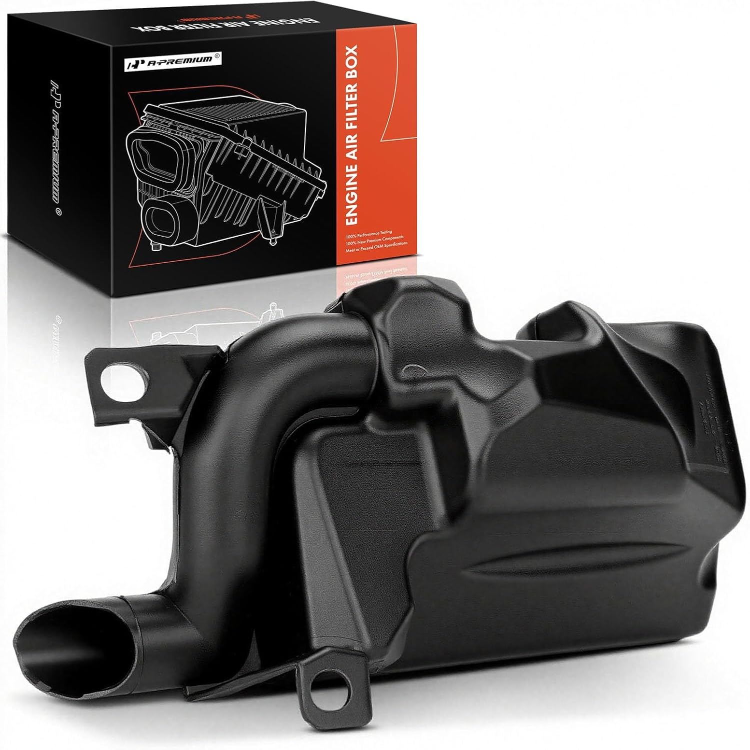 A-Premium Engine Air Filter Cleaner Box Housing Compatible with Mazda 3 2014-2018, 6 2014-2021, CX-5 2013-2024, L4 2.0L 2.5L, Replace# PE0113195A, PE01-13-195A