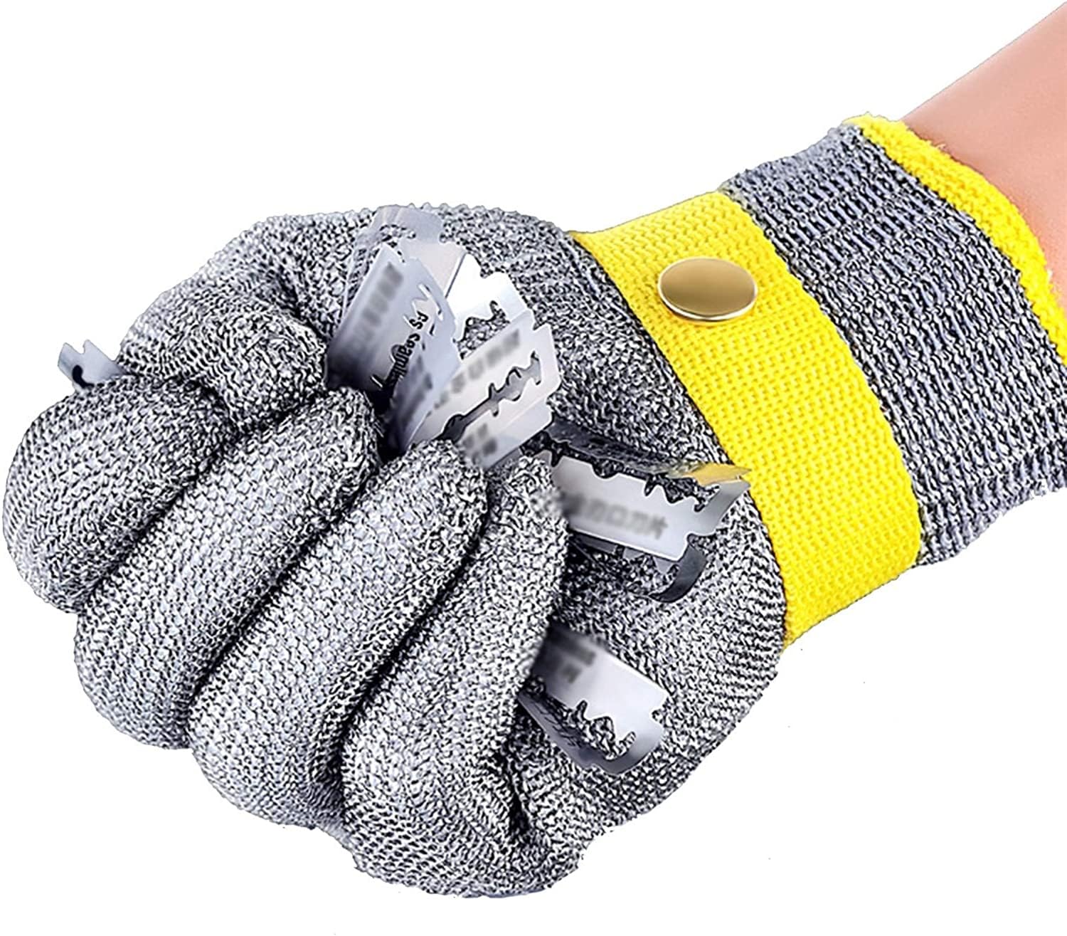 Guantes anticorte para trabajos de jardín, pesca deportiva y corte seguro de carne