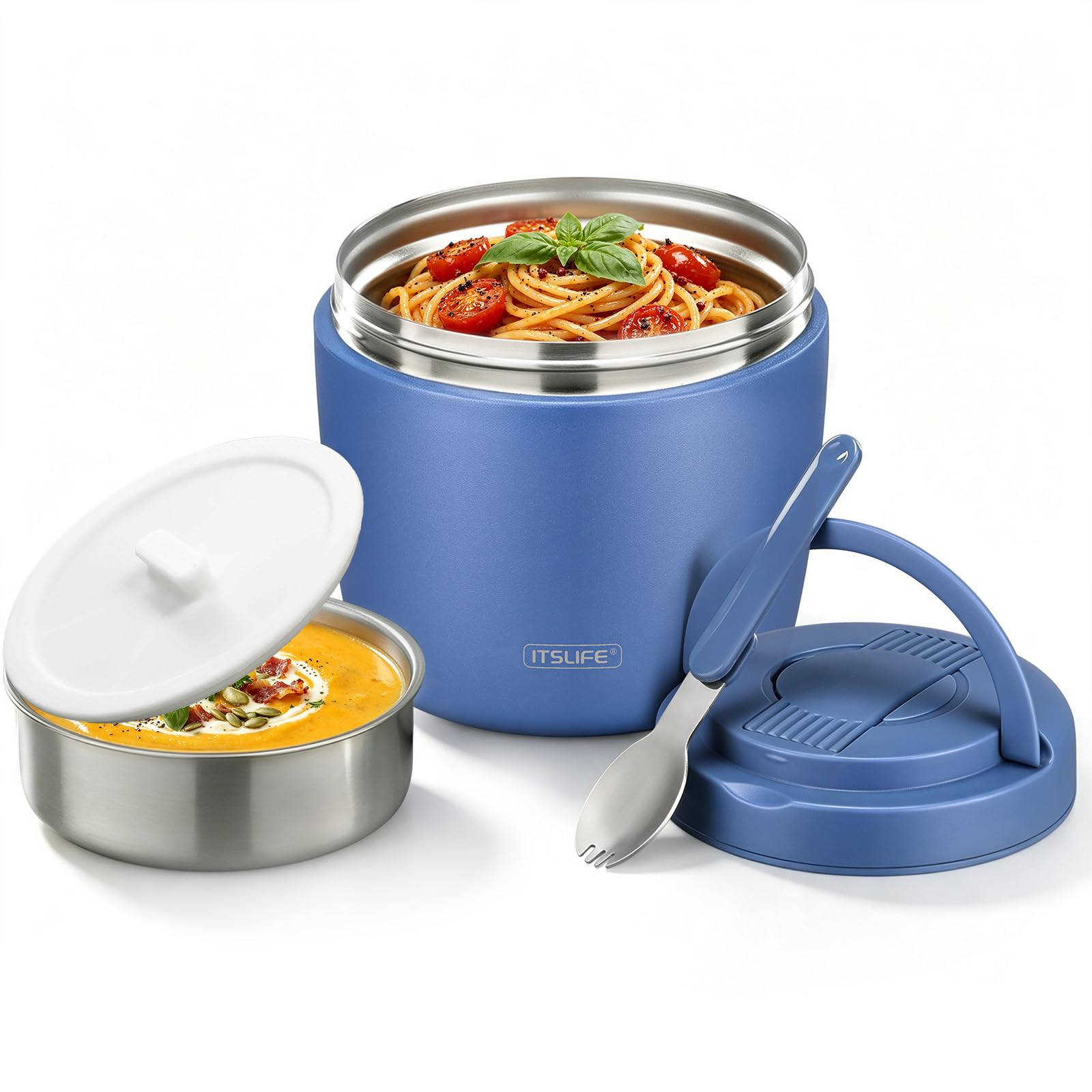 Amazon.com: Itslife 32oz Insulated Soup Thermo, Vacuum Stainless