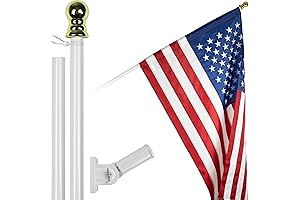 G128 - Tangle Free American Flag Pole