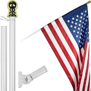 G128 Spinning Flagpole American Embroidered