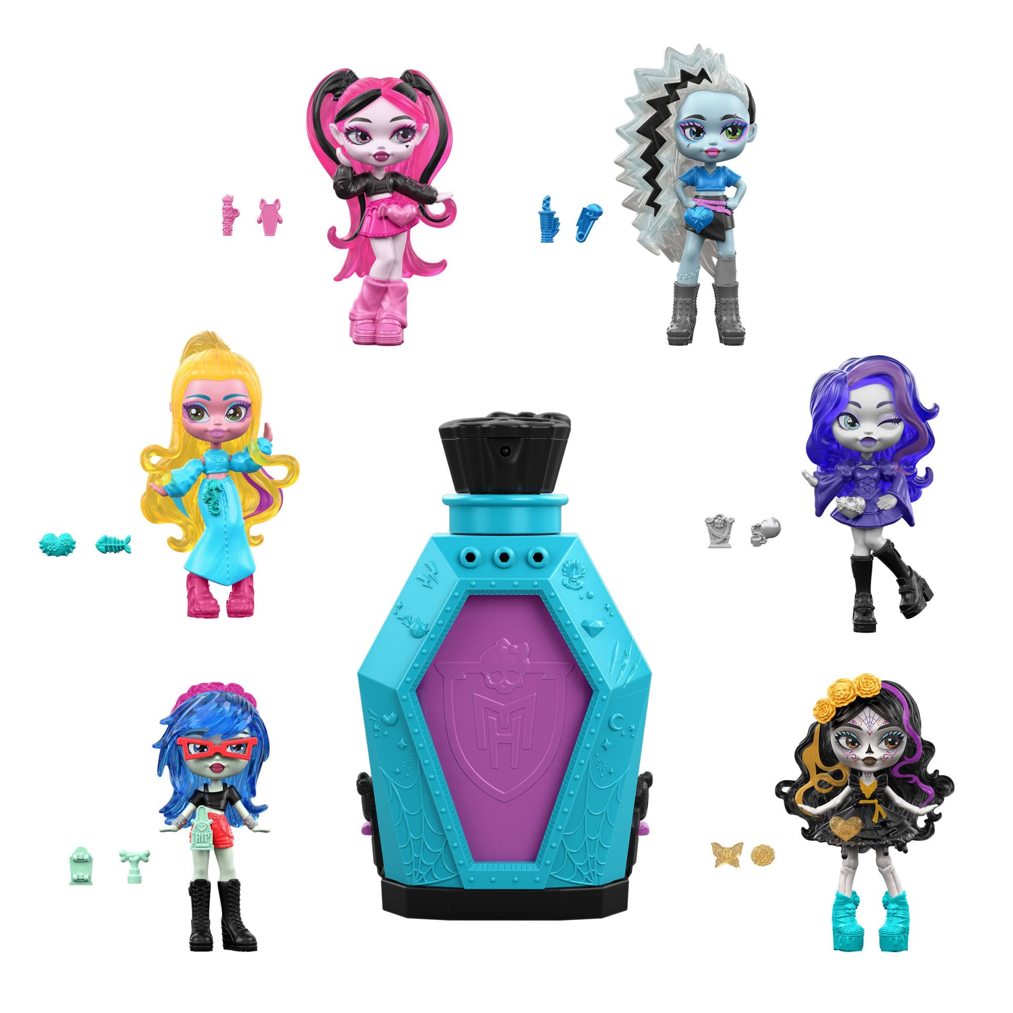 Little Frights Mini Doll (Characters May Vary) | Single Mini Doll Included, Surprise 3-in…