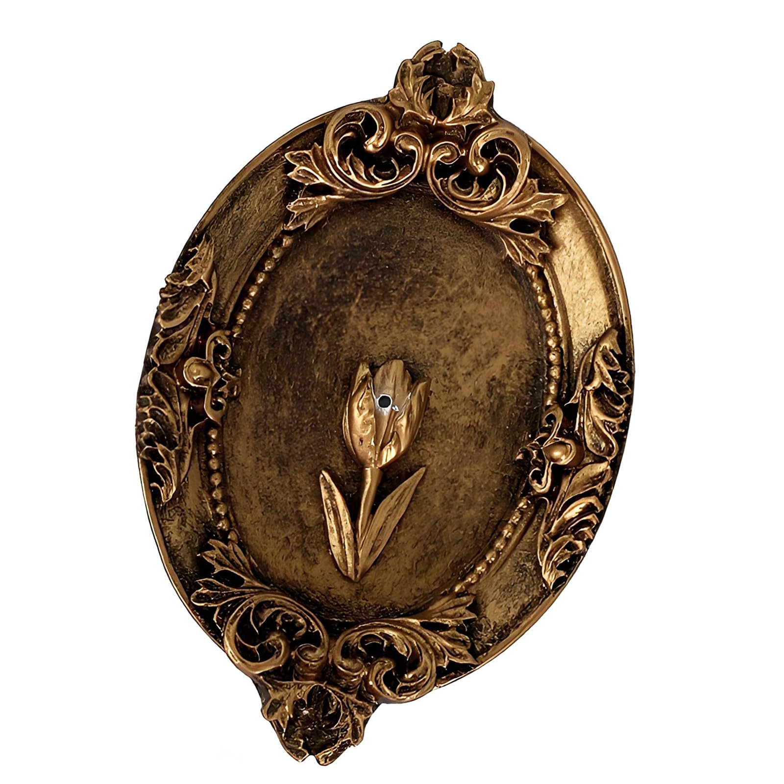 JSGHGDF Resin with Ashes Tray Antique Design for Spaces Home Scented Stove