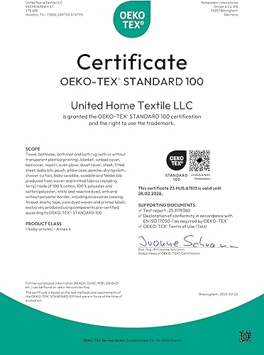 Miniatura 5 de Cotton Paradise, Cabana Stripe - Toallas de playa de 4 unidades, 100% algodón, extra grandes, toallas de natación de gran tamaño, suaves y