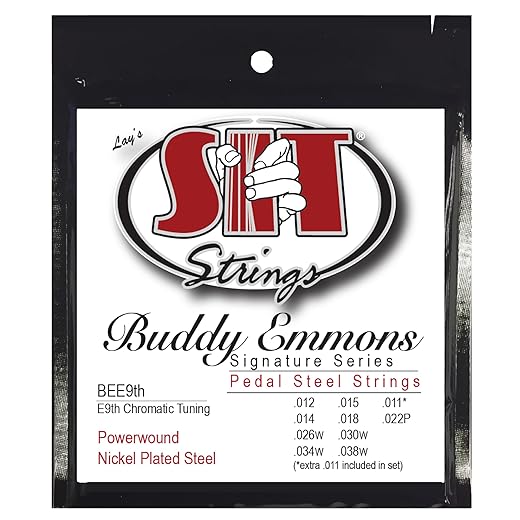 SIT Buddy Emmons Signature Pedal Steel Guitar Strings - Model BE-E9TH