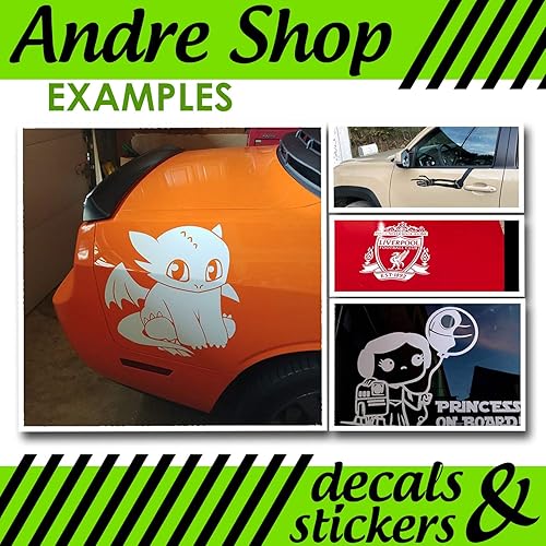 Miniatura 4 de Calcomanía personalizada de camión monstruo personalizada con nombre de vehículo todoterreno para pared, calcomanía de vinilo con nombre de niño,