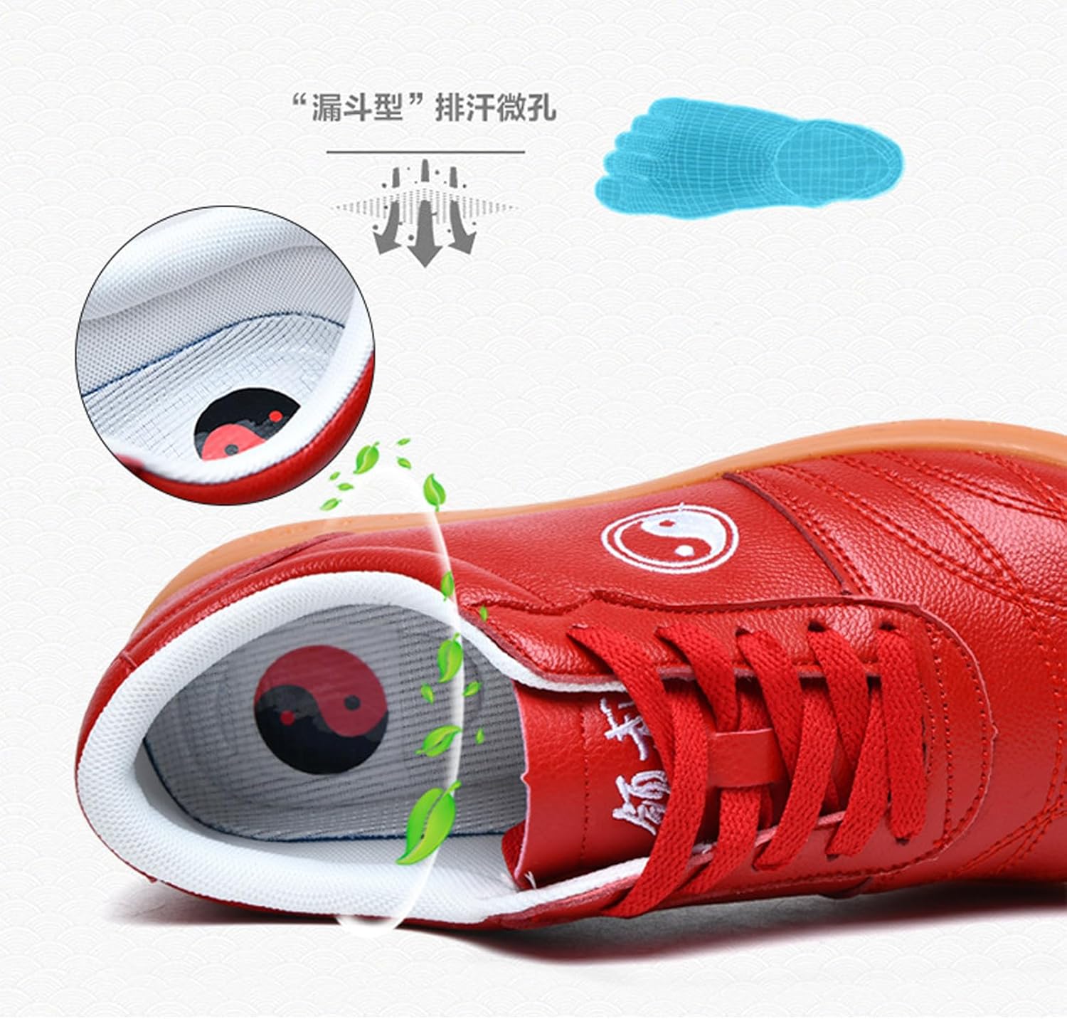 Womens Kung Fu Sports Shoes Martial Arts Shoes Men Tai Chi Shoes for Women Black White Karate Taekwondo Sneakers Boxing Tai Ji Kong Fu Walking Shoes