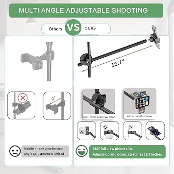 Large Ring Light with 72 Tripod Stand, (Pink, 13)