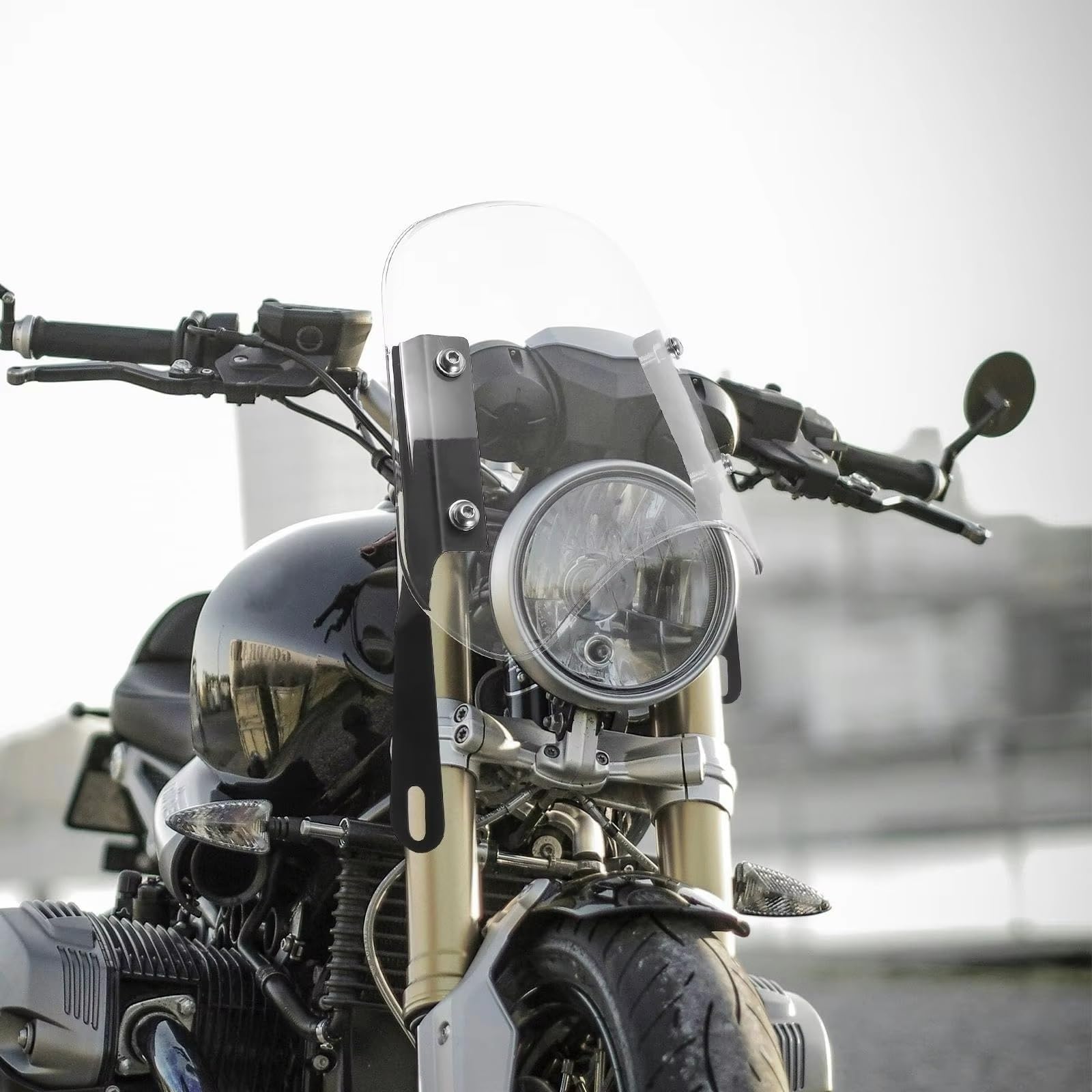 Parabrezza Di Ricambio Per Moto Per Scooter Elettrico Estensione La Neve Regolabile Parabrezza