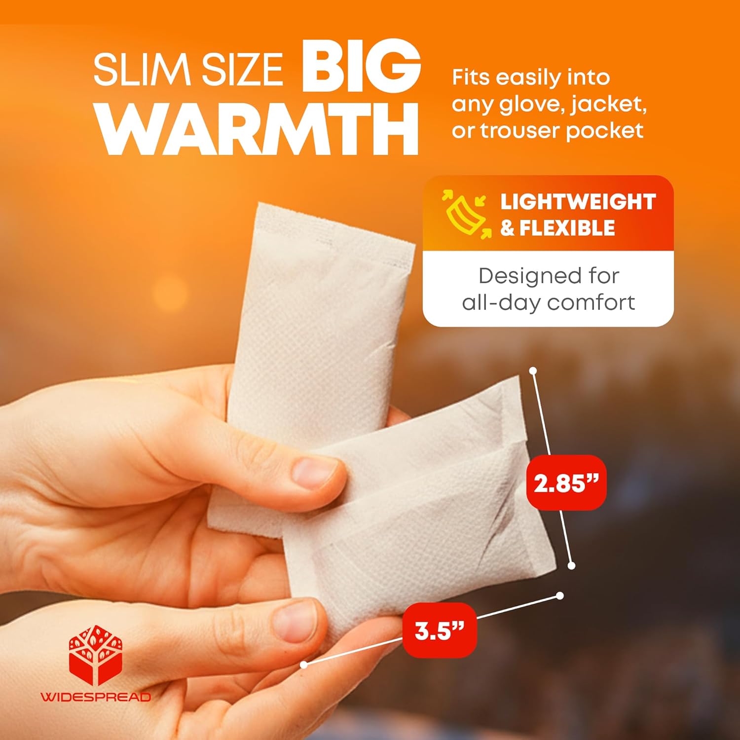 Hand warmers being used for various outdoor activities