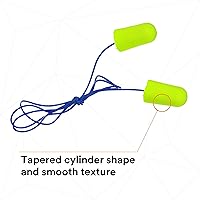 Vista 3 de 3M Tapones para oídos, E-A-Rsoft Yellow Neons 311-1251, 200 pares de tapones desechables, empaquetados individualmente, ligeramente más largos