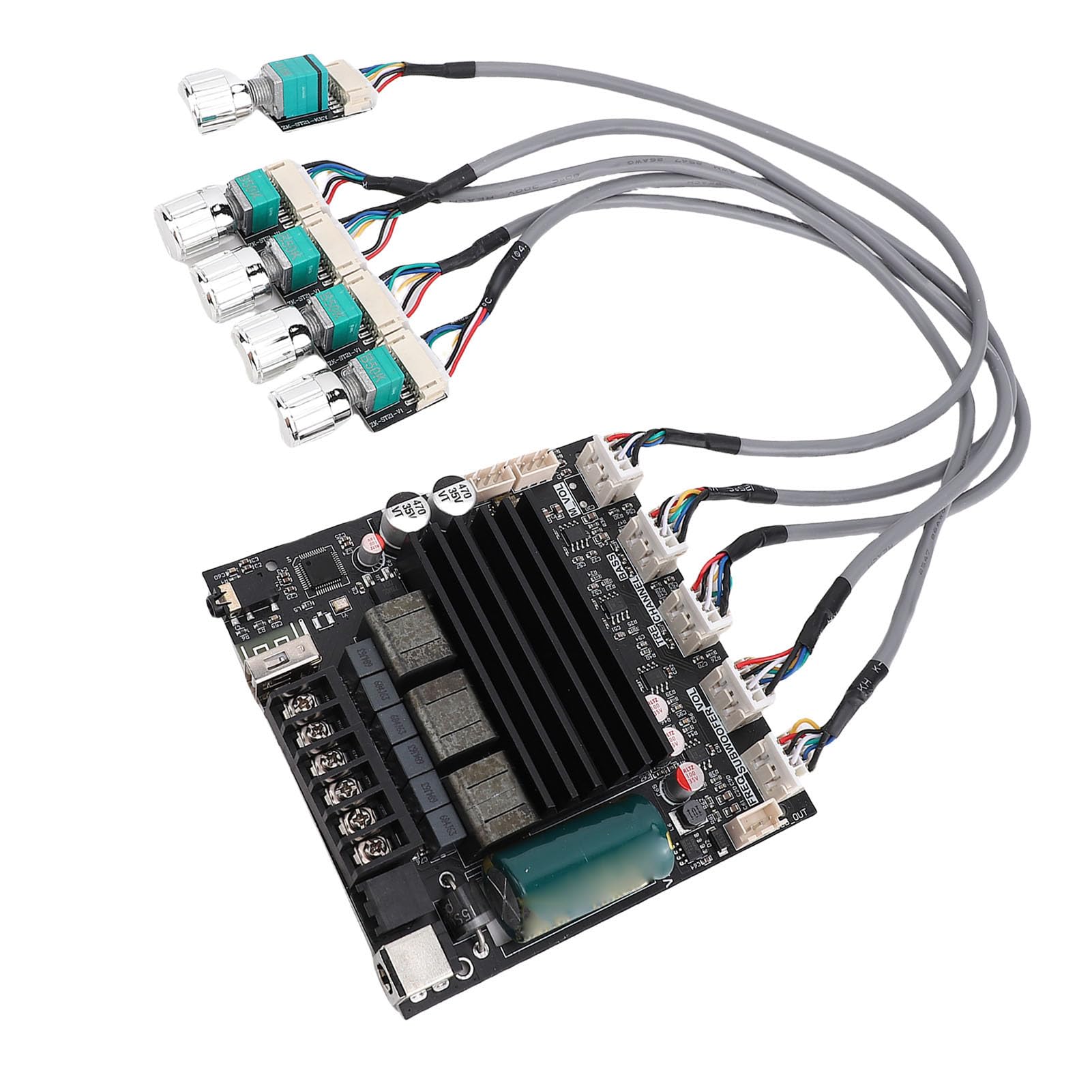 Płytka Wzmacniacza Cyfrowego BT 2.1 kanał 100W+100W+200W TPA3221