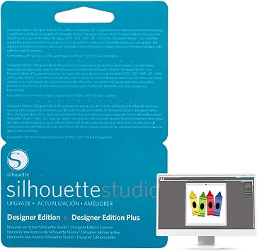Silhouette Studio Upgrade - Designer Edition to Designer Edition PLUS Card