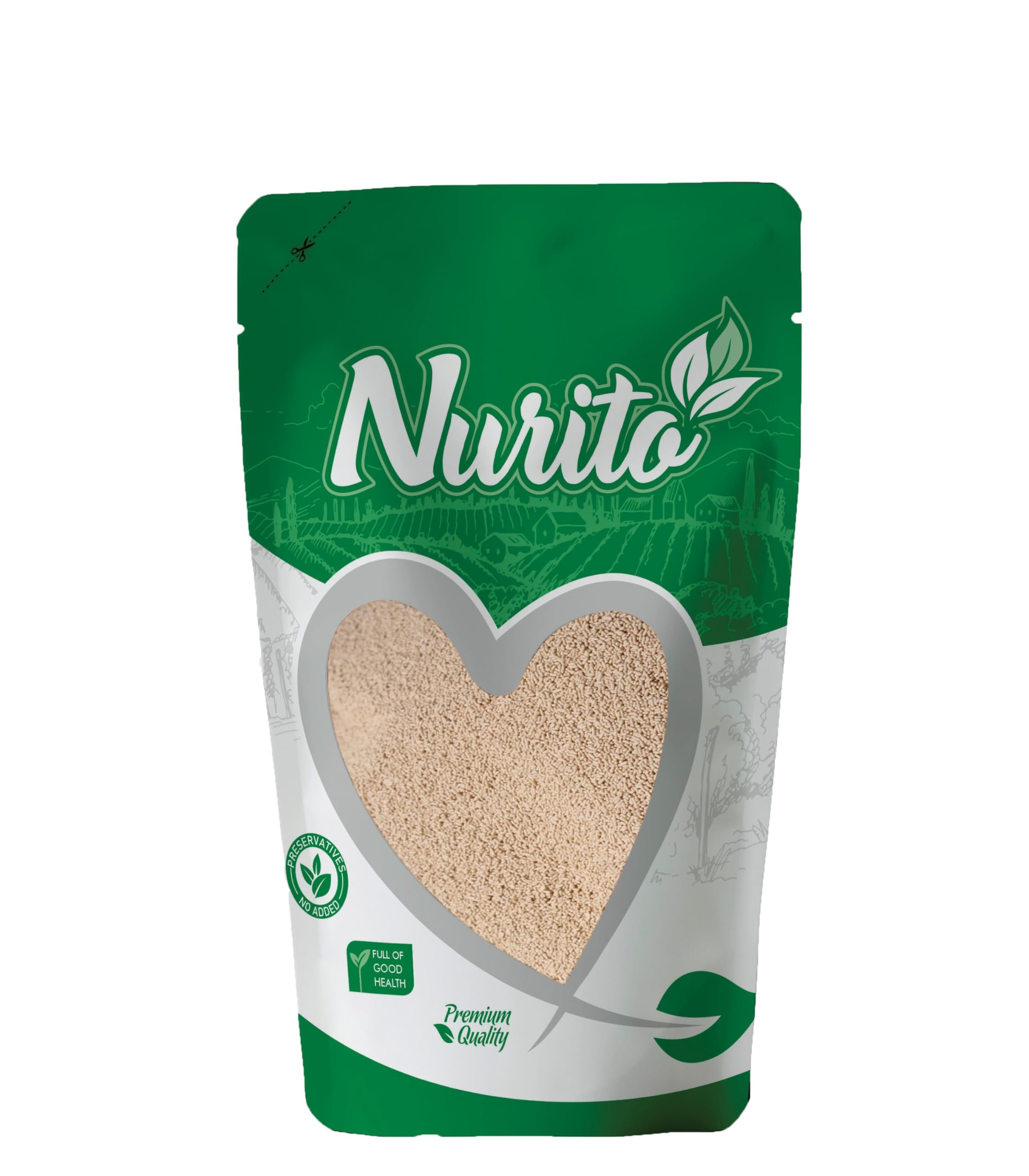 Nurito Instant Yeast 200 Grams – Yeast for Soft & Fluffy Breads, Pizza & Pav | Bake Fresh in Minutes Without Waiting for Long Hours | Ideal for Indian Kitchens: Bread, Bhature, Pizza & More