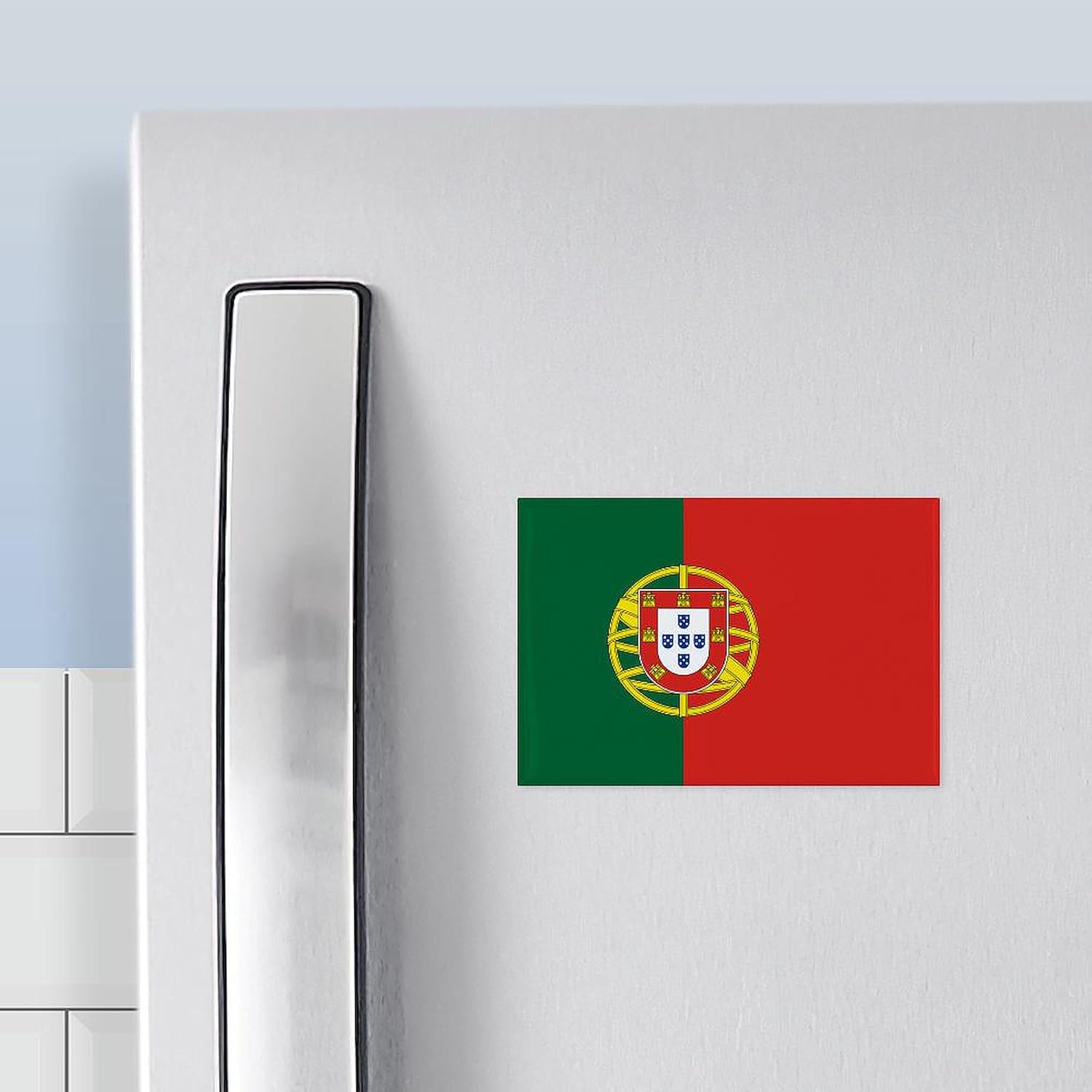 CafePress Portugal Flag Rectangle Magnet, 3"x2" Refrigerator Magnet
