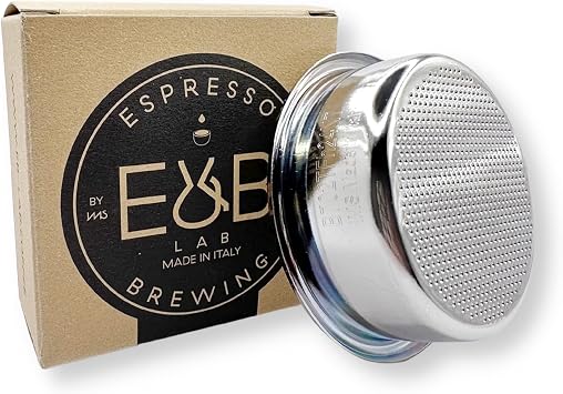 E&B Lab, by IMS Nanoquartz Precision Basket with larger filtration area of 715 holes 20 g For E61 group head 58 mm B702TFH26NT (20)