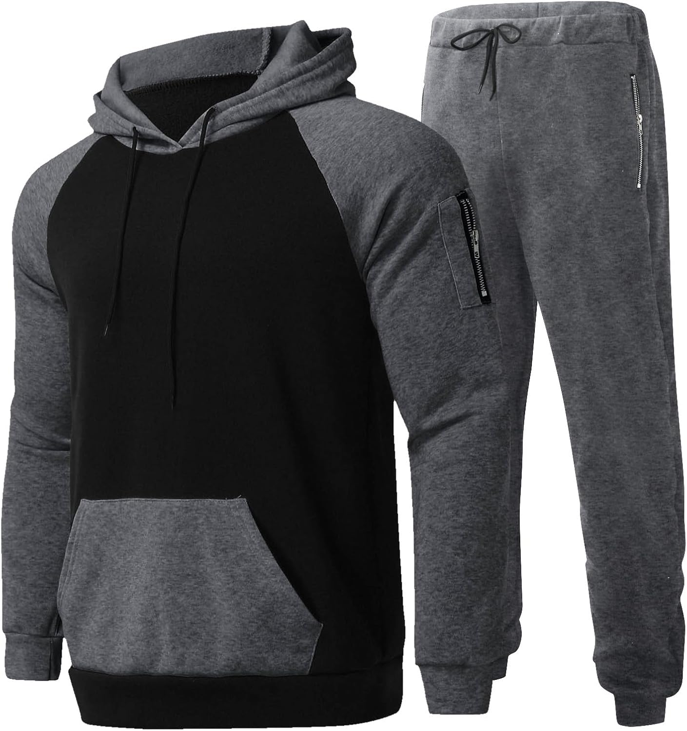 NQyIOS Mens Tracksuit Set Bottoms Mens Designer Tracksuit Skinny Fit Stretch Body Fit Zipped Top and Joggers Bottoms Sport Suit Men’s 2pcs Crewneck T-Shirt Sports Shorts Set Sales Clearance