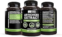 Vista 4 de Pure Original Ingredients Extracto de alcachofa (365 cápsulas) sin magnesio o rellenos de arroz, siempre puro, verificado en laboratorio