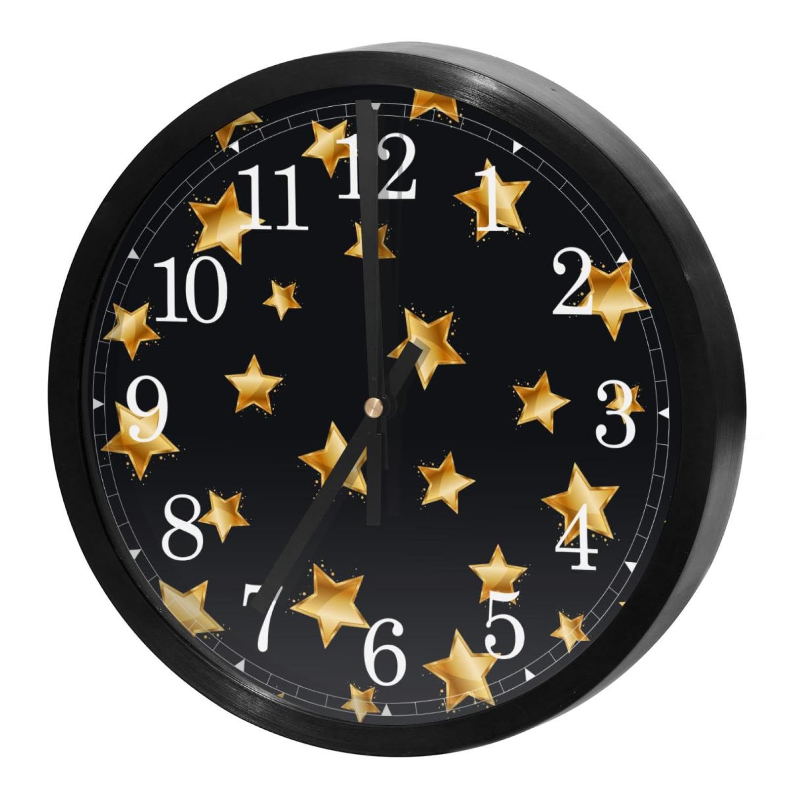Horloge murale quartz sans tic-tac silencieuse fonctionne avec piles pour école