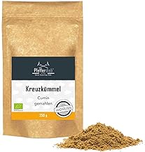 Organic Cumin Spice, Hand Picked, Freshly Ground, Cumin Powder, 250 g Pfefferdieb®
